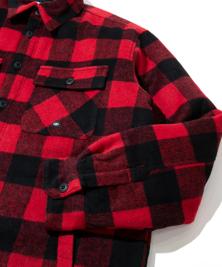 go slow caravan(ゴースローキャラバン) |POLeR/ポーラー INSULATED WOOL OVERSHIRT JACKET (MENS)