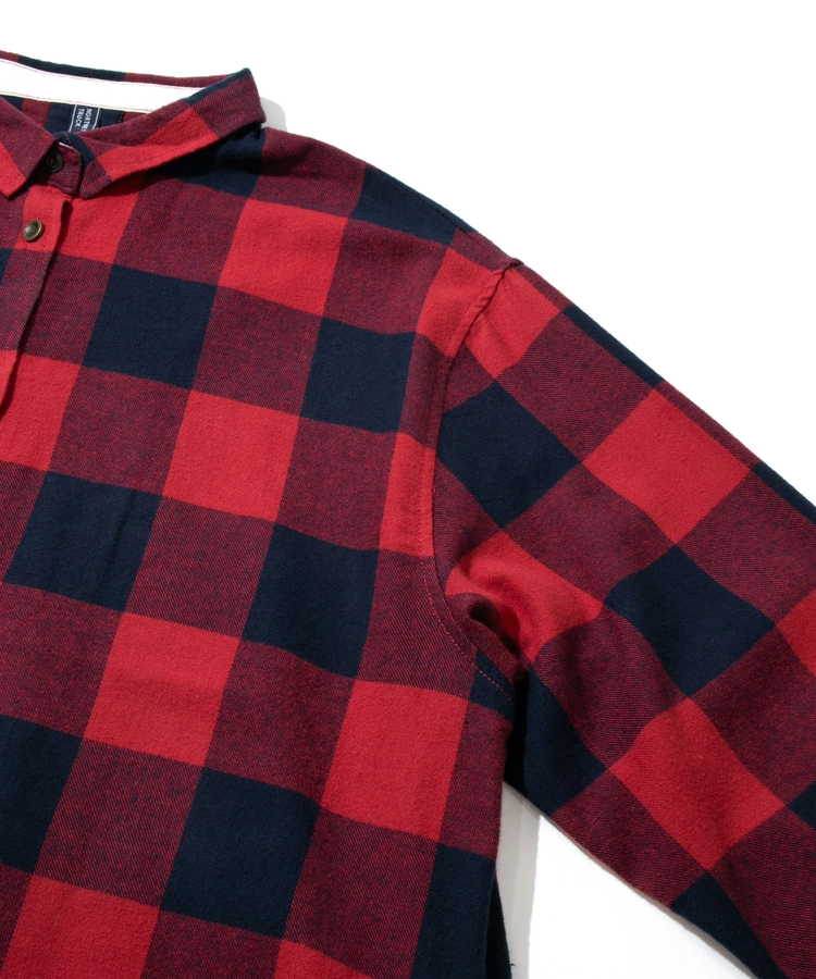 go slow caravan(ゴースローキャラバン) |NORTHER TRUCK/ノーザントラック チェックシャツワンピース (WOMENS)