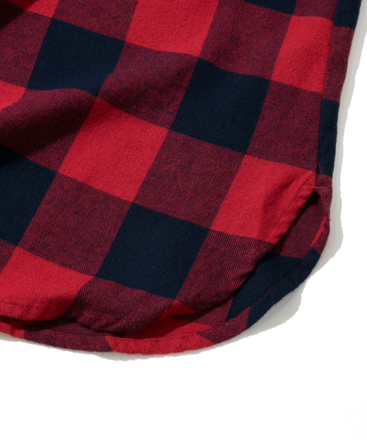 go slow caravan(ゴースローキャラバン) |NORTHER TRUCK/ノーザントラック チェックシャツワンピース (WOMENS)