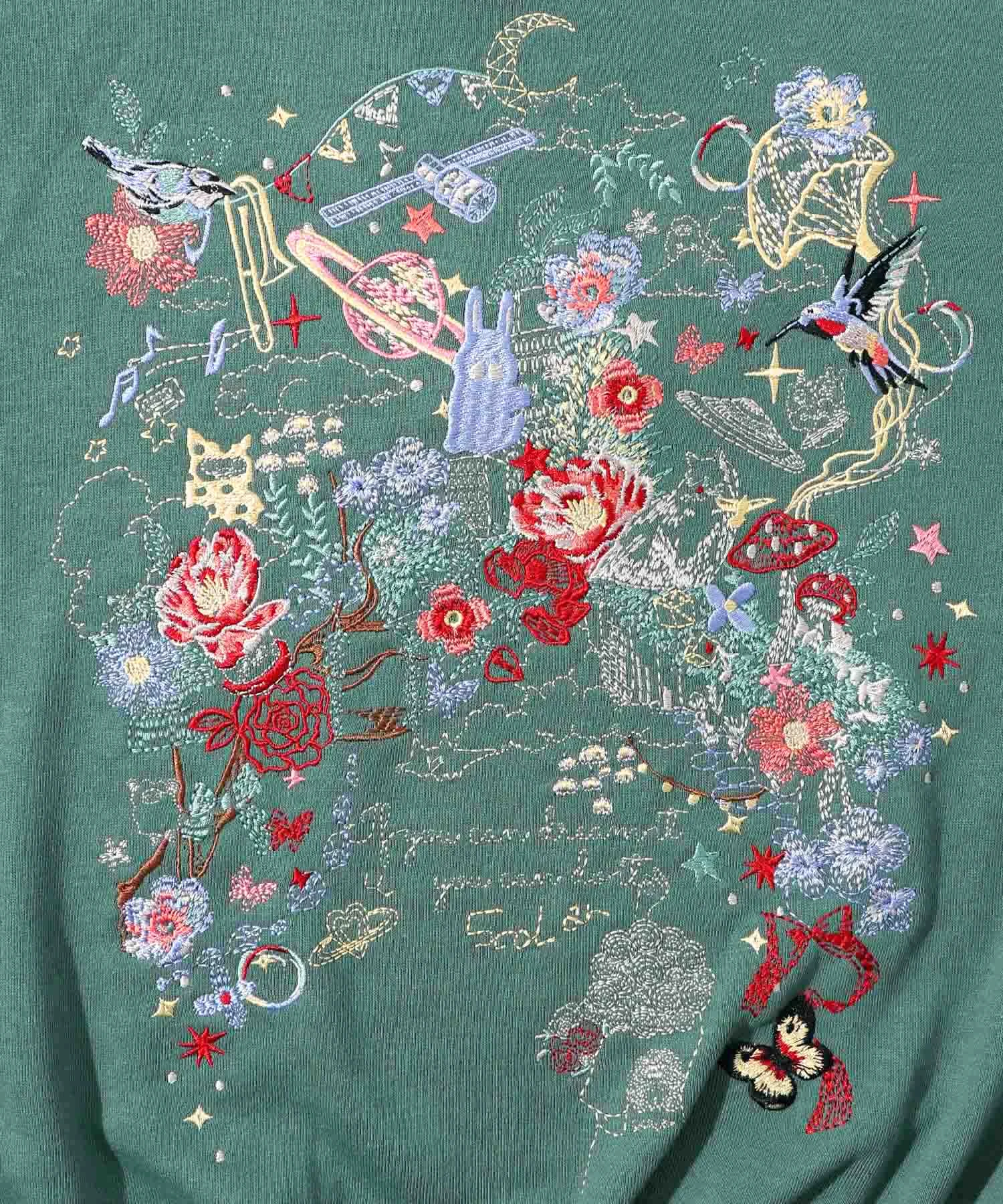 ScoLar/スカラー 25th刺繍裏毛PO (WOMENS)｜ファッション通販