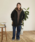 go slow caravan(ゴースローキャラバン) |DUCKSTER/ダックスター 裏毛/ボア ボンディング Rev.パーカー (MENS)