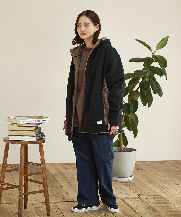 マウンテンパーカー 快ラクWEAR 鹿の子 ダンボール アウター