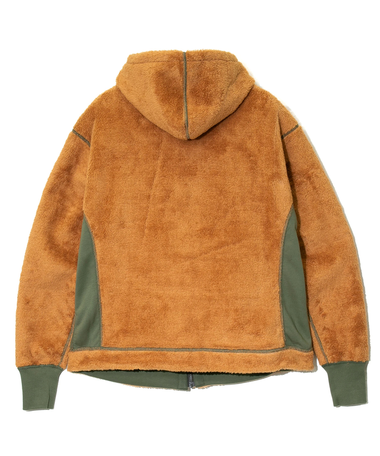 go slow caravan(ゴースローキャラバン) |DUCKSTER/ダックスター 裏毛/ボア ボンディング Rev.パーカー (MENS)