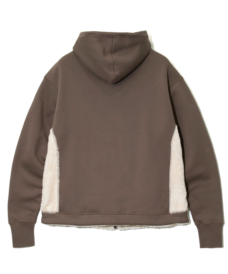 go slow caravan(ゴースローキャラバン) |DUCKSTER/ダックスター 裏毛/ボア ボンディング Rev.パーカー (MENS)