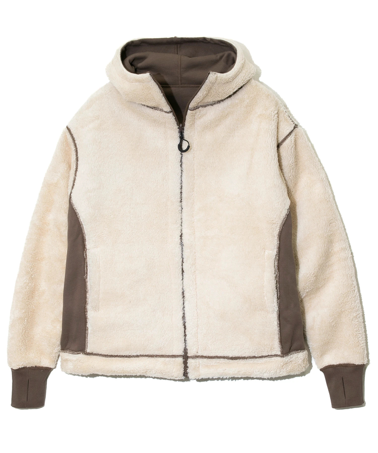 go slow caravan(ゴースローキャラバン) |DUCKSTER/ダックスター 裏毛/ボア ボンディング Rev.パーカー (MENS)