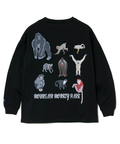 go slow caravan(ゴースローキャラバン) |MOUNTAIN MANIA/マウンテンマニア 32/2 T/C天竺ロンT -MONKEY PARK- (MENS)