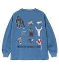 go slow caravan(ゴースローキャラバン) |MOUNTAIN MANIA/マウンテンマニア 32/2 T/C天竺ロンT -MONKEY PARK- (MENS)