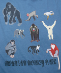 go slow caravan(ゴースローキャラバン) |MOUNTAIN MANIA/マウンテンマニア 32/2 T/C天竺ロンT -MONKEY PARK- (MENS)