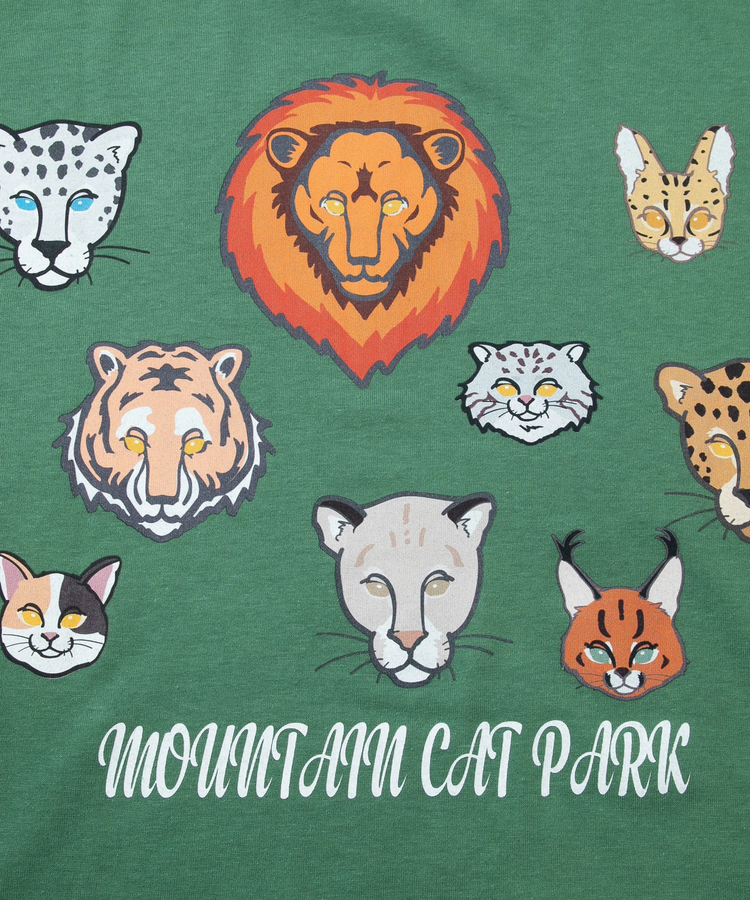 go slow caravan(ゴースローキャラバン) |MOUNTAIN MANIA/マウンテンマニア 32/2 T/C天竺ロンT -CAT PARK- (MENS)