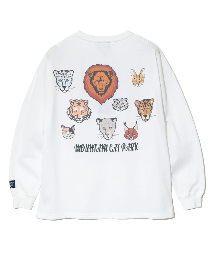 go slow caravan(ゴースローキャラバン) |MOUNTAIN MANIA/マウンテンマニア 32/2 T/C天竺ロンT -CAT PARK- (MENS)