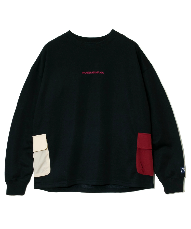 go slow caravan(ゴースローキャラバン) |MOUNTAIN MANIA/マウンテンマニア T/C裏毛サイドポケットクルースウェット (MENS)