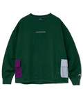 go slow caravan(ゴースローキャラバン) |MOUNTAIN MANIA/マウンテンマニア T/C裏毛サイドポケットクルースウェット (MENS)