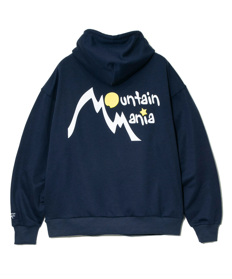 MOUNTAIN MANIA/マウンテンマニア 裏起毛マルチZIPパーカー