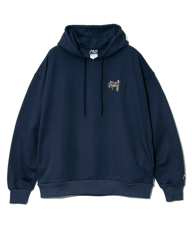go slow caravan(ゴースローキャラバン) |MOUNTAIN MANIA/マウンテンマニア T/C裏毛THICK LOGO プルパーカー (MENS)