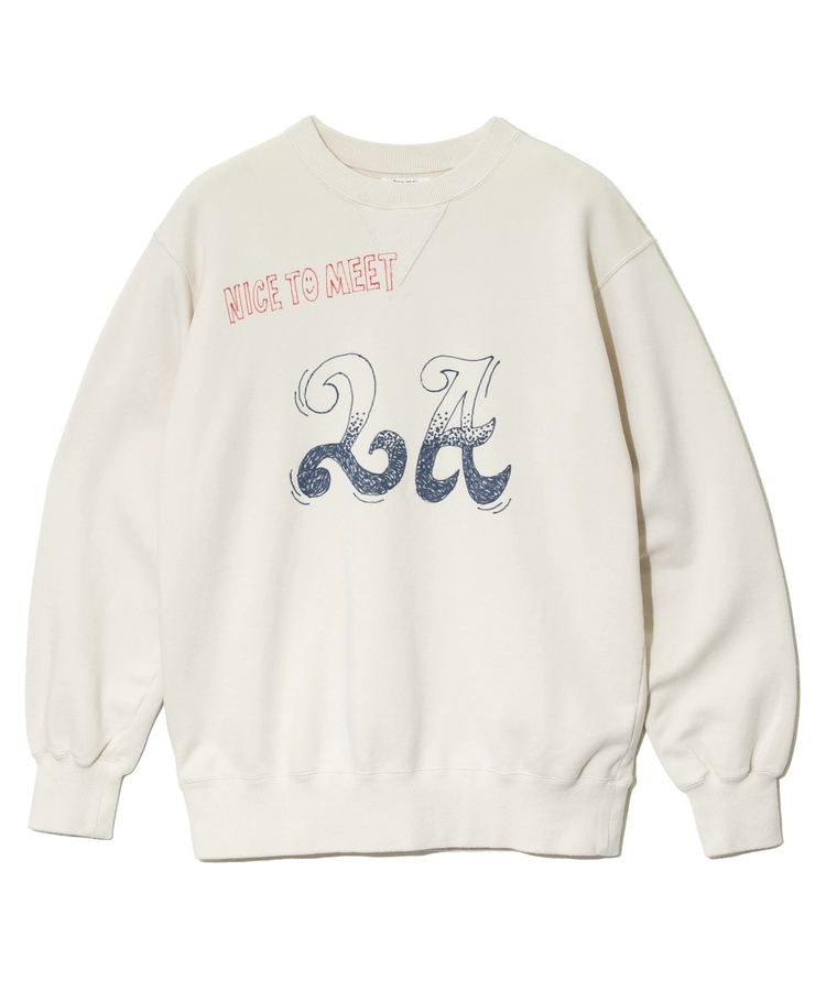 go slow caravan(ゴースローキャラバン) |FREE RAGE/フリーレイジ クラシッククルースウェット (MENS)