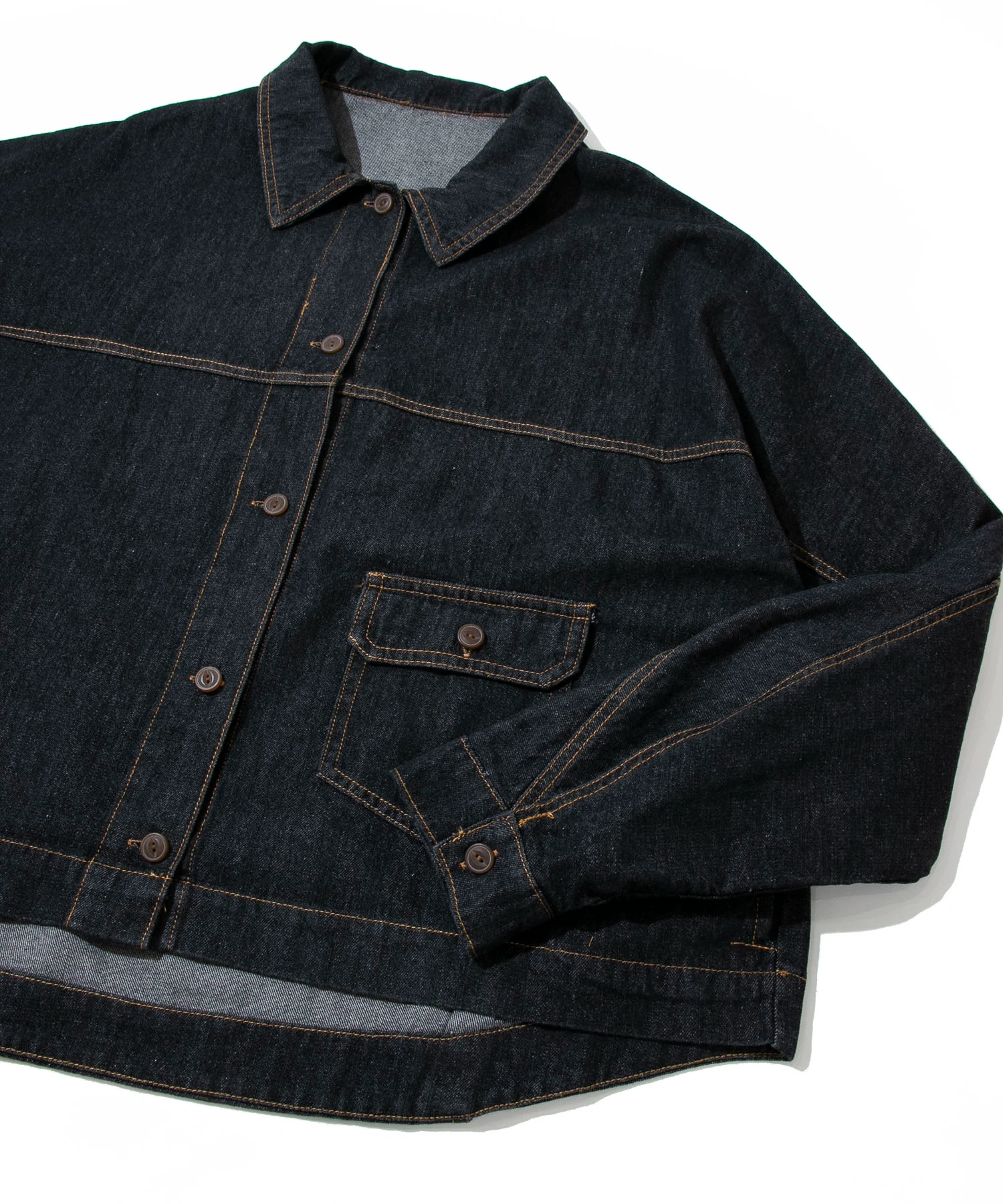 COLORK/カラック やわらかデニムドルマンジャケット (WOMENS