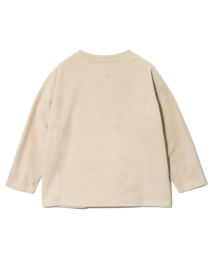 セレブ愛用シンガポールブランドraoulラウルノーカラー白コート新品 ホワイト NUEVO BLANCA/ヌエヴォブランカ 冬の動物刺繍フリースPO (WOMENS