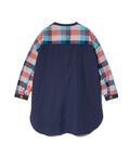go slow caravan(ゴースローキャラバン) |ビッグチェック切替クルーJK (WOMENS)
