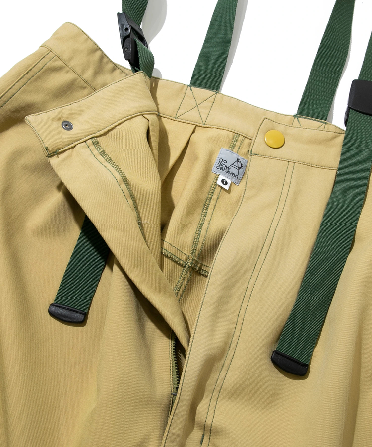 go slow caravan(ゴースローキャラバン) |C/N 2タックオーバースカート (WOMENS)