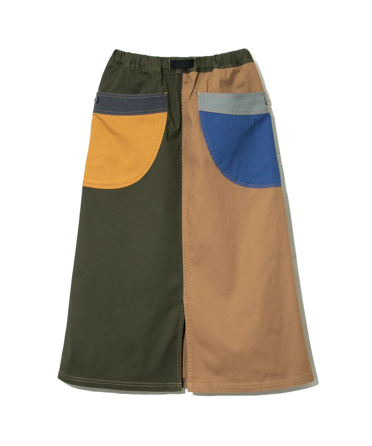 go slow caravan(ゴースローキャラバン) |ストレッチキャンバス脇ポケクレイジースカート (WOMENS)