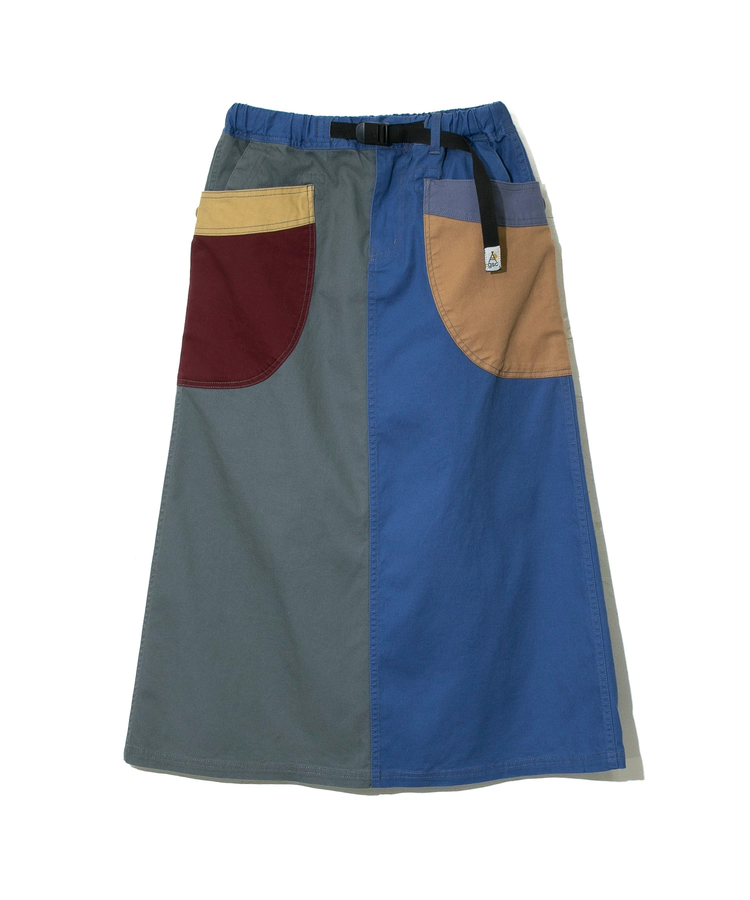 go slow caravan(ゴースローキャラバン) |ストレッチキャンバス脇ポケクレイジースカート (WOMENS)