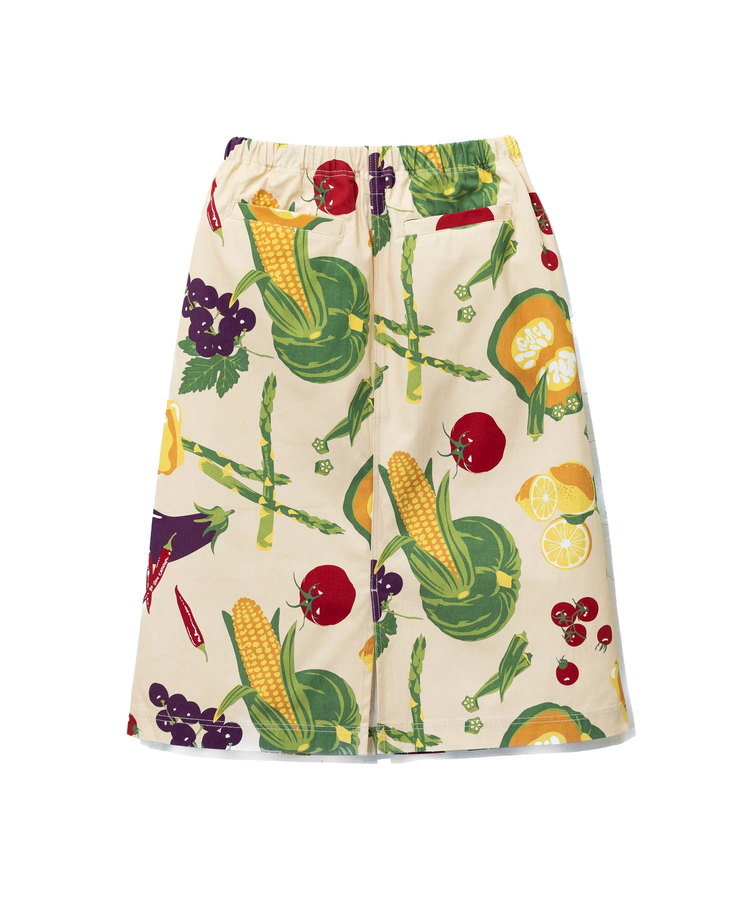 go slow caravan(ゴースローキャラバン) |キャンバスベジタブルフルーツスカート (WOMENS)