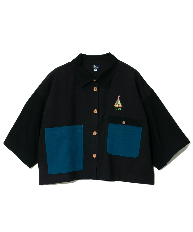 go slow caravan(ゴースローキャラバン) |C/Rミドルスリーブシャツ (WOMENS)