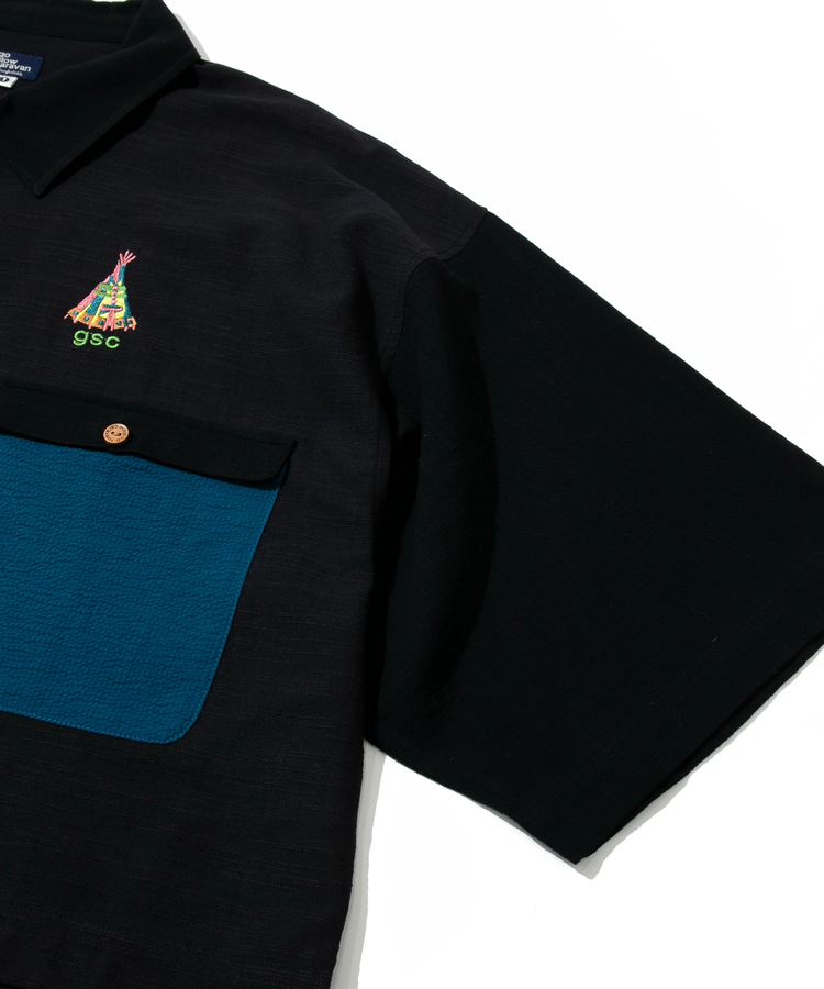 go slow caravan(ゴースローキャラバン) |C/Rミドルスリーブシャツ (WOMENS)