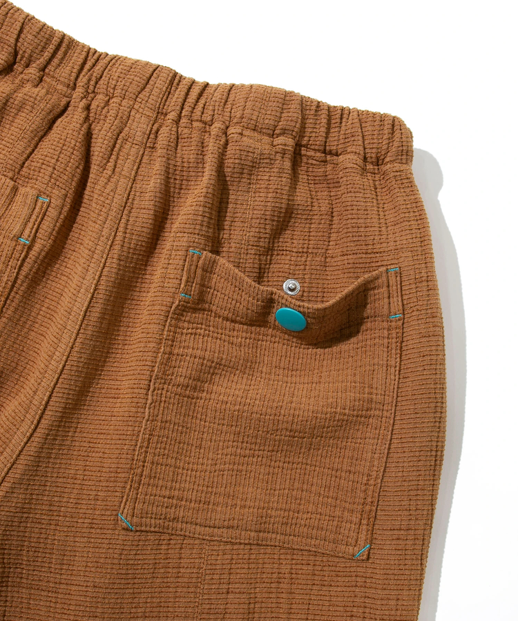 go slow caravan(ゴースローキャラバン) |C/L/Rカラーステッチサイドポケットパンツ (WOMENS)