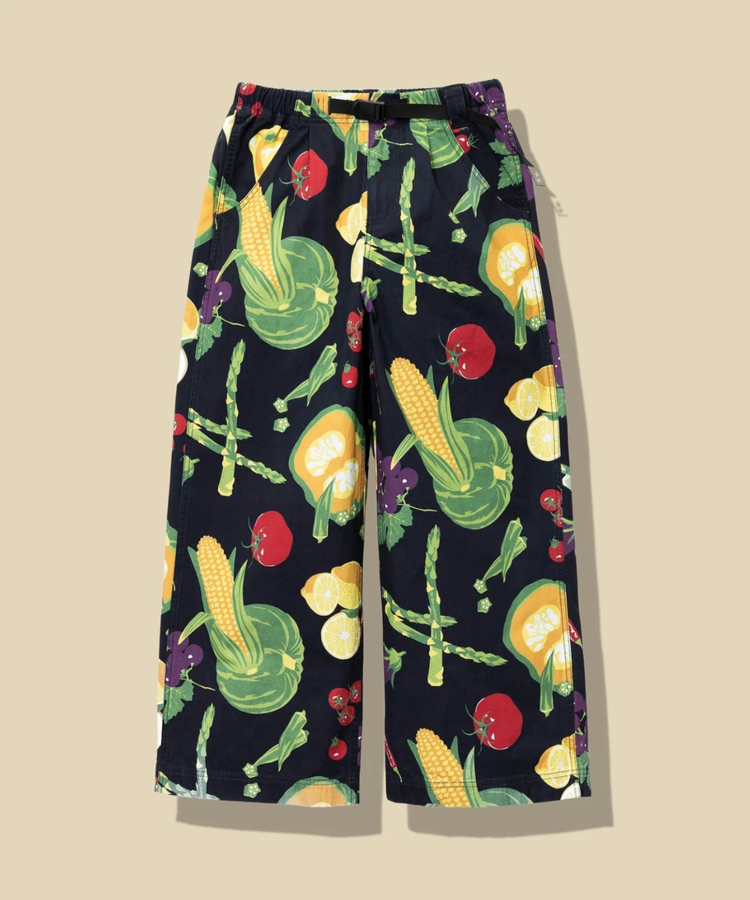 go slow caravan(ゴースローキャラバン) |キャンバスベジタブルフルーツパンツ (WOMENS)