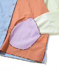 go slow caravan(ゴースローキャラバン) |N/Cクレイジー ハッピーフラワーリングボタンパーカーJK (WOMENS)