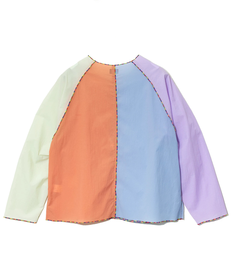 go slow caravan(ゴースローキャラバン) |N/Cクレイジー ハッピーフラワーヘンリープルオーバー (WOMENS)
