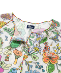 go slow caravan(ゴースローキャラバン) |N/Cクレイジー ハッピーフラワーヘンリープルオーバー (WOMENS)