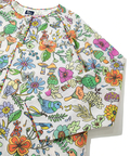 go slow caravan(ゴースローキャラバン) |N/Cクレイジー ハッピーフラワーヘンリープルオーバー (WOMENS)