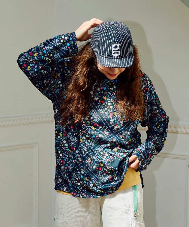 go slow caravan(ゴースローキャラバン) |ガラガラロングスリーブTEE (WOMENS)