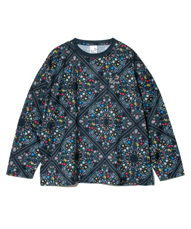 go slow caravan(ゴースローキャラバン) |ガラガラロングスリーブTEE (WOMENS)