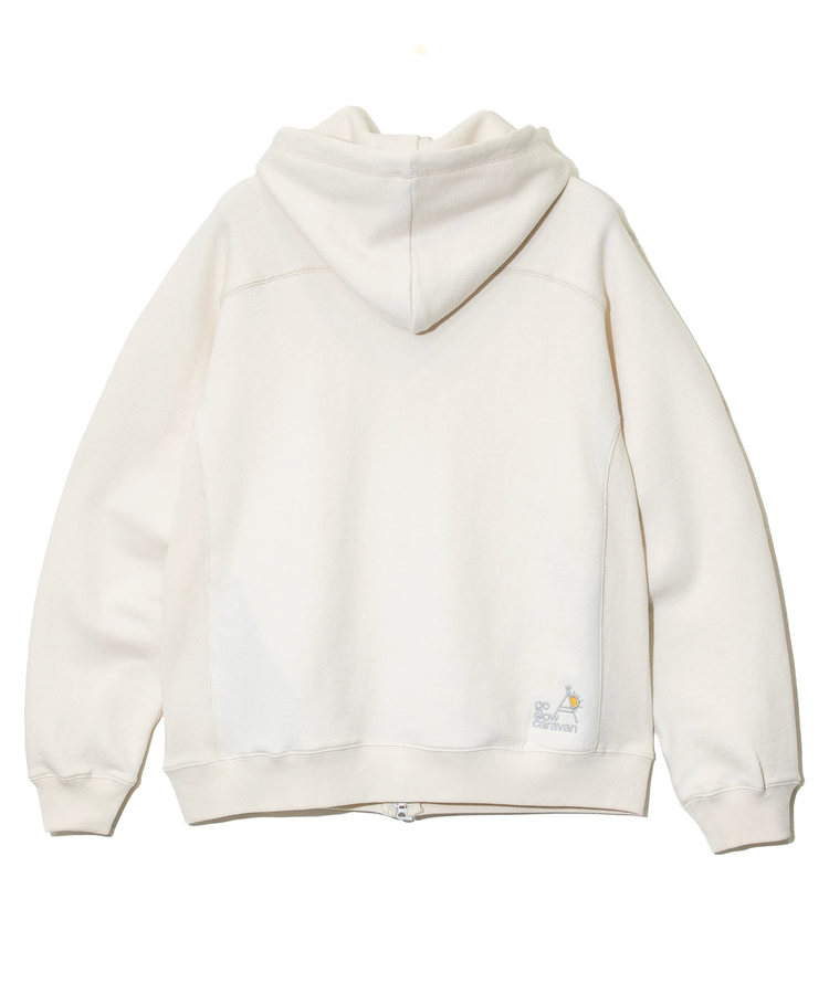 go slow caravan(ゴースローキャラバン) |UNIQUEインレイ アクティブパターン ZIP フーディー (MENS)