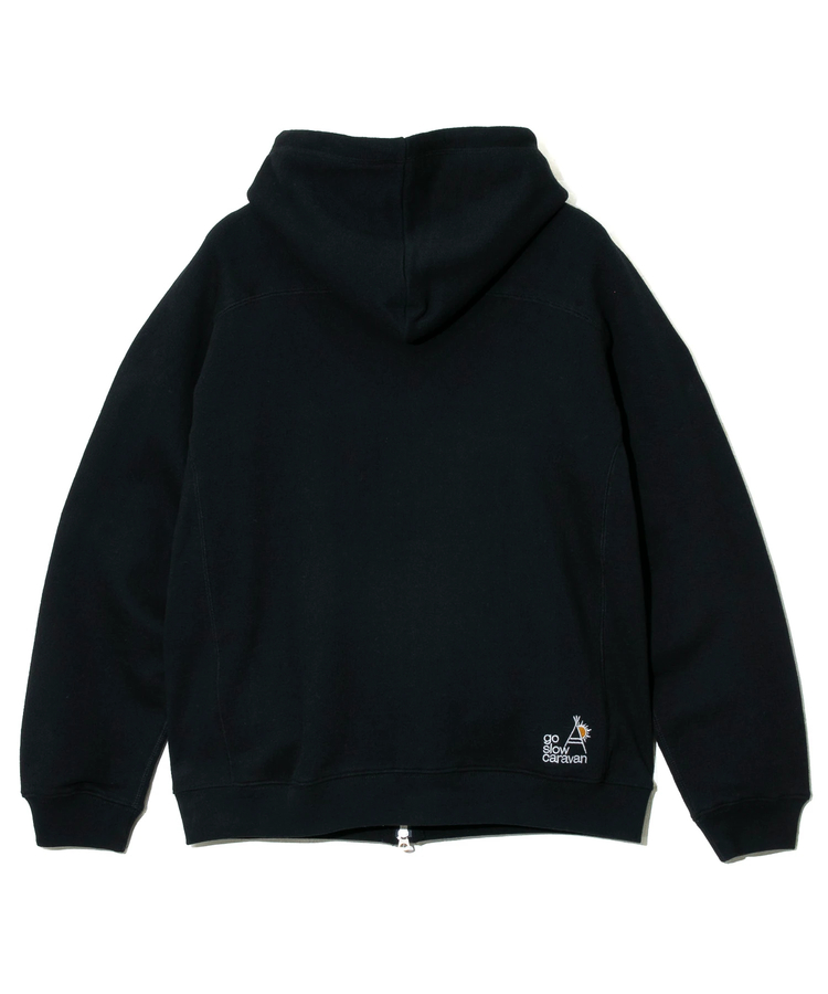 go slow caravan(ゴースローキャラバン) |UNIQUEインレイ アクティブパターン ZIP フーディー (MENS)