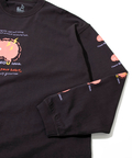 go slow caravan(ゴースローキャラバン) |メランジェ G/D I HAVE NOU IDEA. ロングスリーブ BIG TEE (MENS)