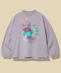 go slow caravan(ゴースローキャラバン) |メランジェ G/D EJIDAI MAN ロングスリーブ BIG TEE (MENS)