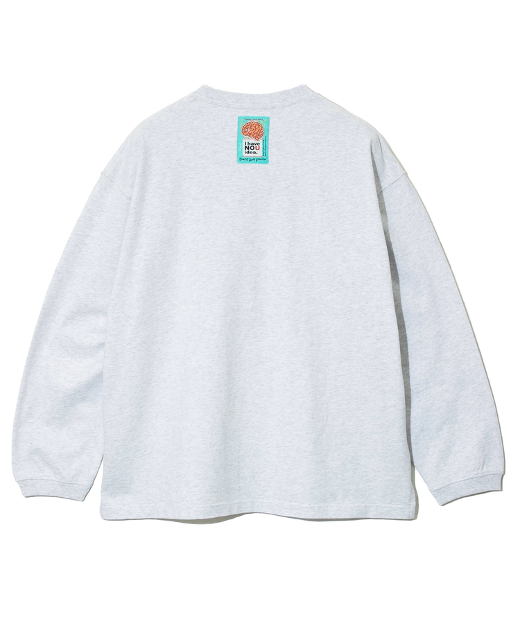 go slow caravan(ゴースローキャラバン) |メランジェ G/D EJIDAI MAN ロングスリーブ BIG TEE (MENS)