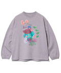 go slow caravan(ゴースローキャラバン) |メランジェ G/D EJIDAI MAN ロングスリーブ BIG TEE (MENS)