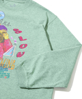 go slow caravan(ゴースローキャラバン) |メランジェ G/D EJIDAI MAN ロングスリーブ BIG TEE (MENS)