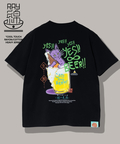 go slow caravan(ゴースローキャラバン) |RAY綿 猫と麦酒TEE~無限麦酒2~ (MENS/WOMENS)