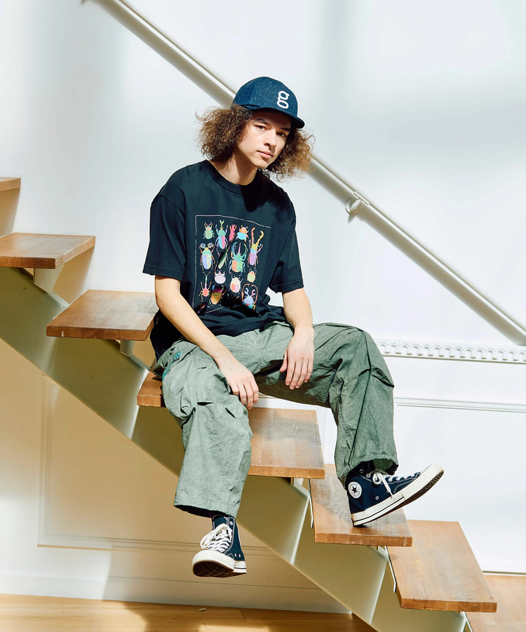 go slow caravan(ゴースローキャラバン) |RAY綿 エキゾチックビートルズ TEE (MENS)