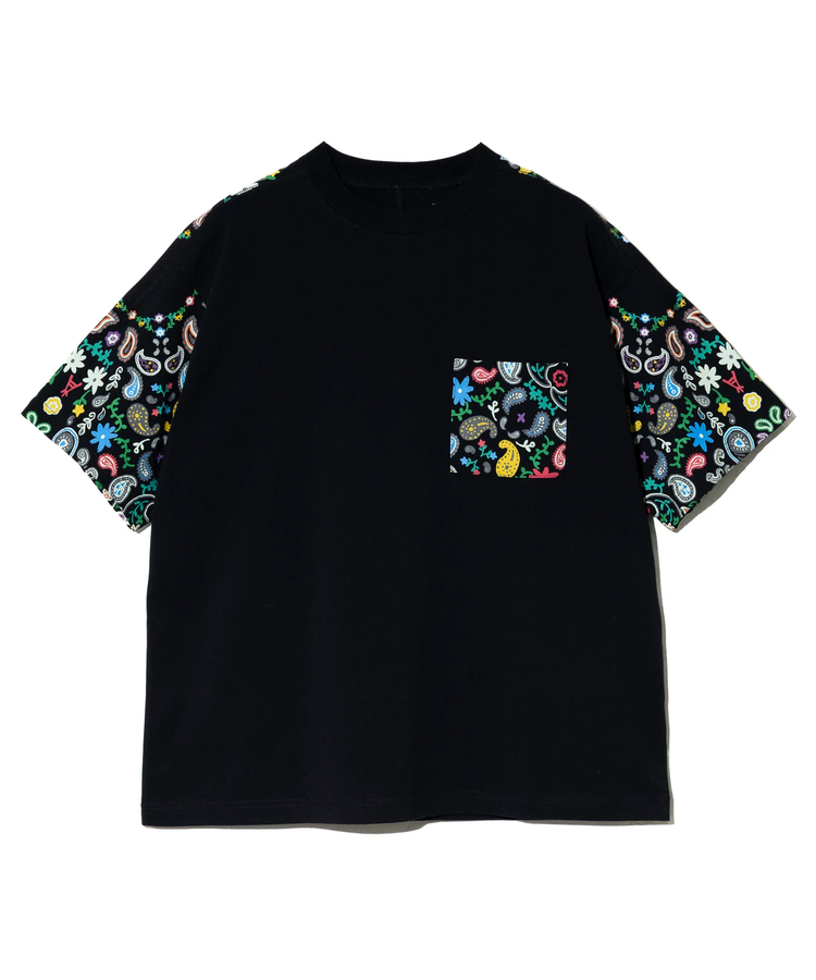 go slow caravan(ゴースローキャラバン) |RAY綿 アクティブパターン切替 ペイズリー PKT BIG TEE (MENS/WOMENS)