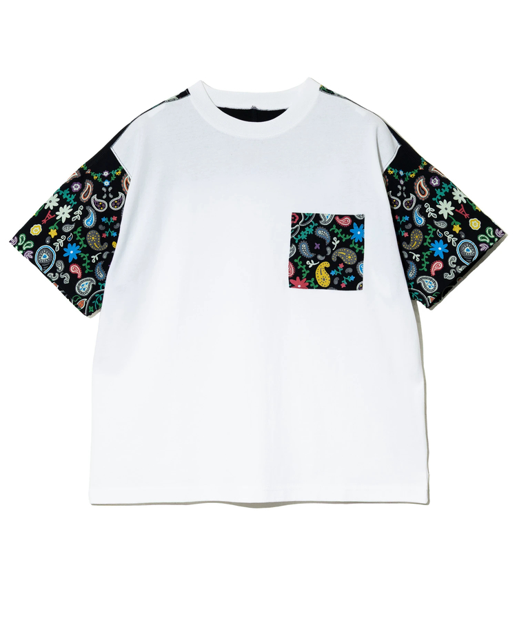 go slow caravan(ゴースローキャラバン) |RAY綿 アクティブパターン切替 ペイズリー PKT BIG TEE (MENS/WOMENS)