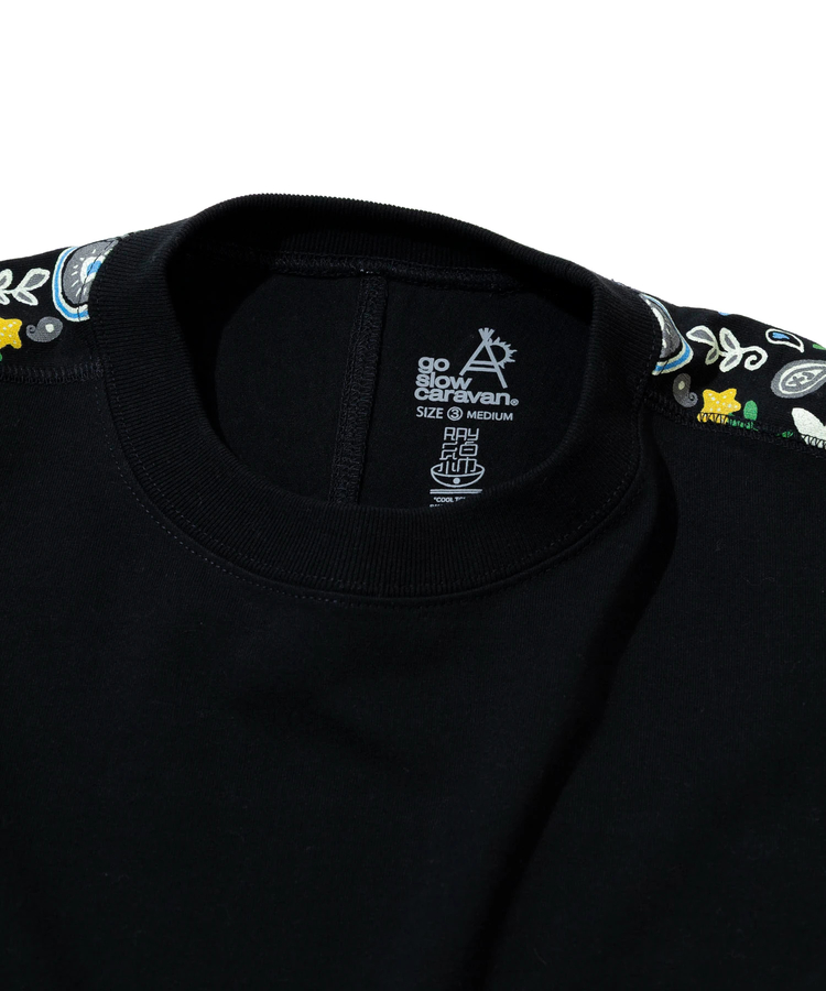 go slow caravan(ゴースローキャラバン) |RAY綿 アクティブパターン切替 ペイズリー PKT BIG TEE (MENS/WOMENS)