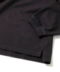 go slow caravan(ゴースローキャラバン) |メランジェ G/D 猫と麦酒 ロングスリーブ BIG TEE (MENS/WOMENS)