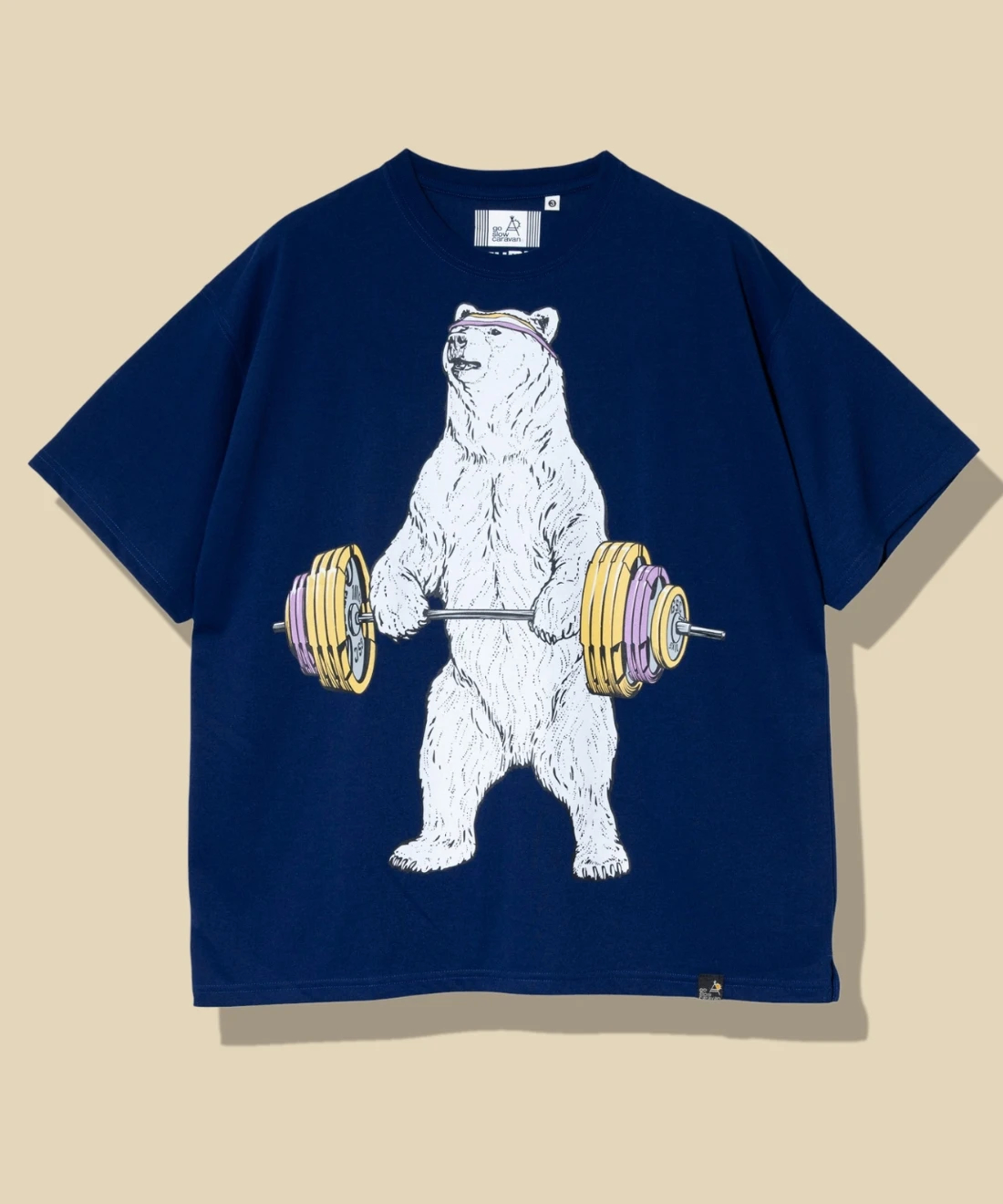 Drymix バーベルクマ BIG TEE (MENS)｜ファッション通販 SANKO BAZAAR